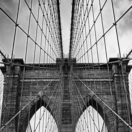 Brooklyn Bridge, Detail of Tower