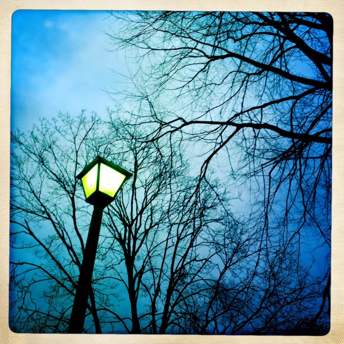 Light post in New York