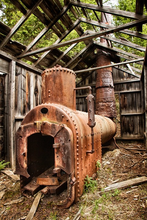 Elkhorn Mining Town Heater