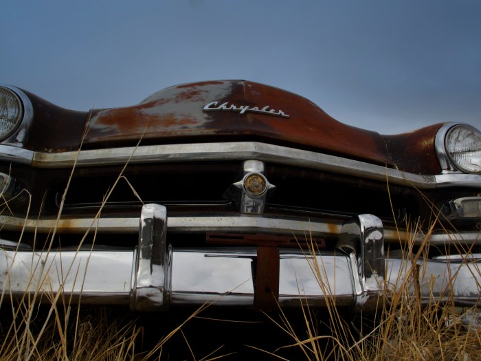 Antique Chrysler wreck