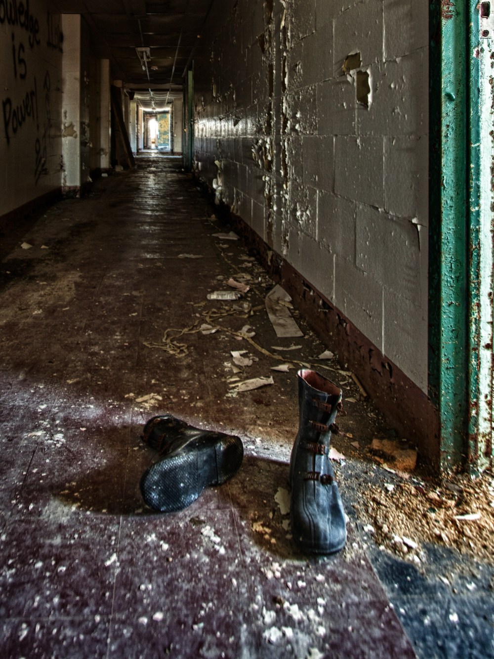 Hallway with Boots