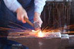 At the forge