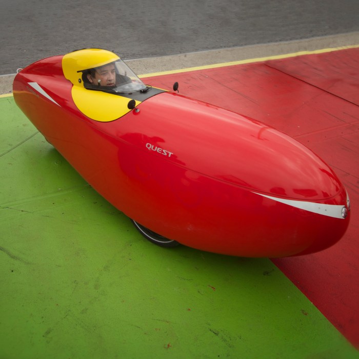 Velomobile closeup