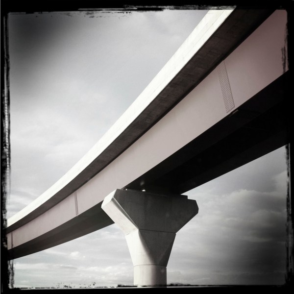 Freeway overpass CT