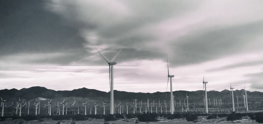 windmills in Palm Springs