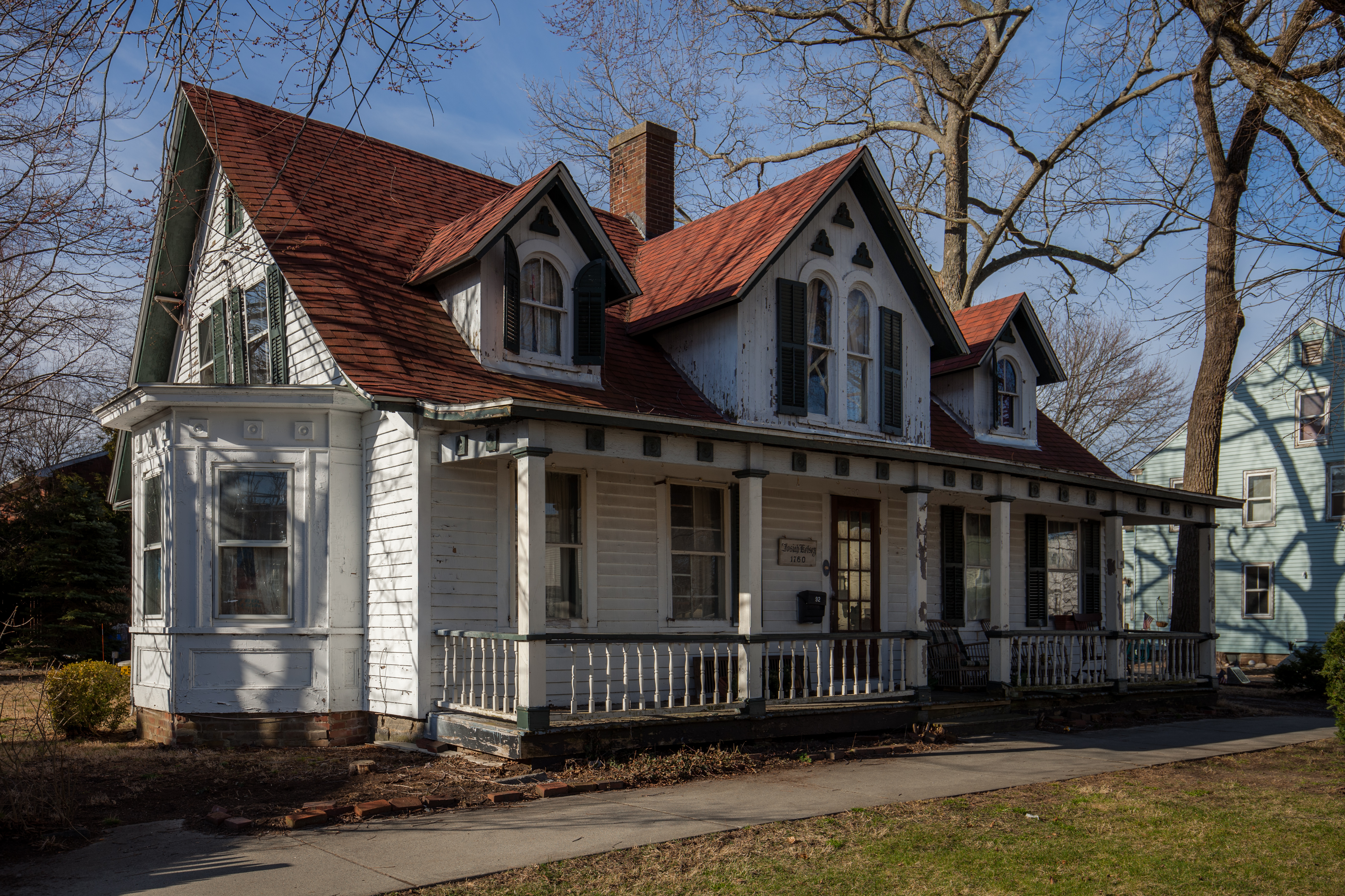 old New England home