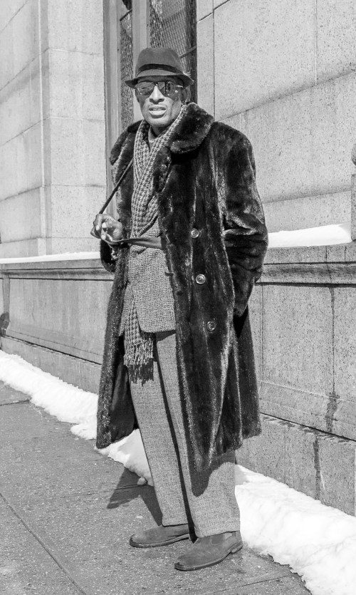 Finely dressed gentleman in New York